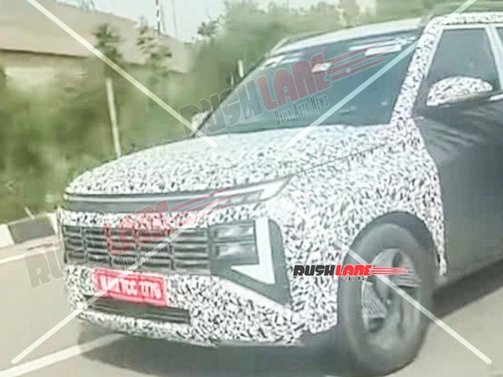 Hyundai Venue Next-Generation Spotted Testing In India
