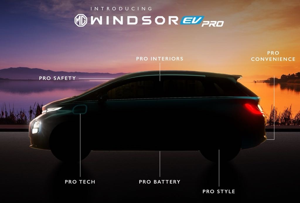 MG Windsor Pro Launch On 6th May: Bigger Battery, More Features
