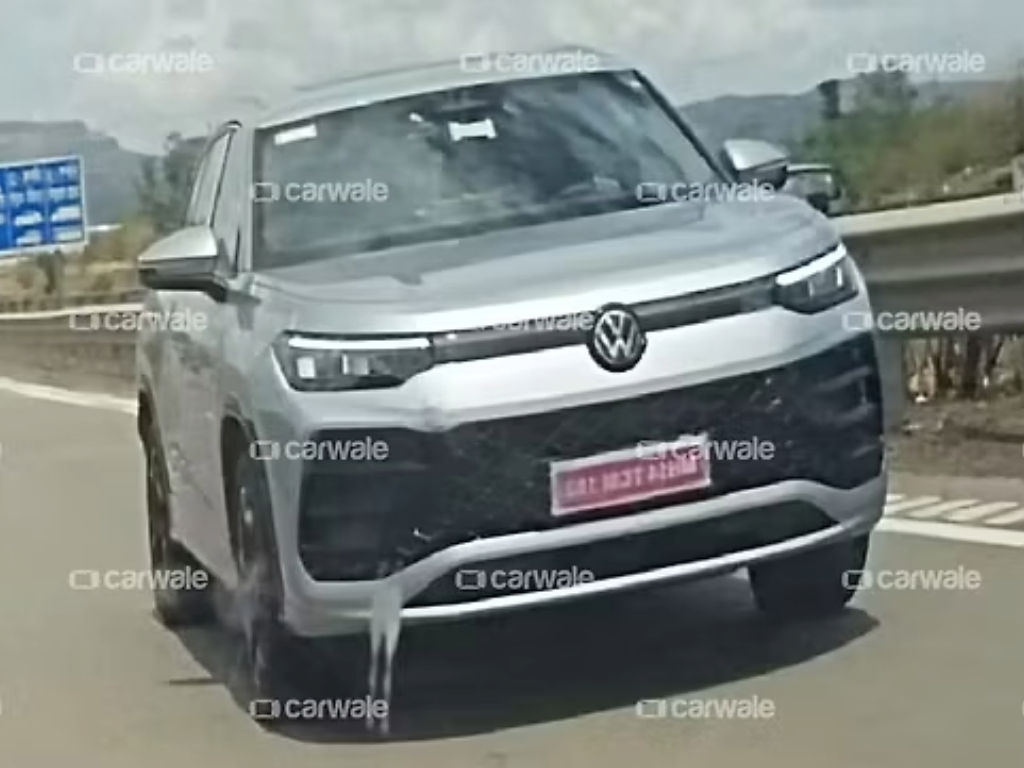 Volkswagen Tayron Spotted Testing In India