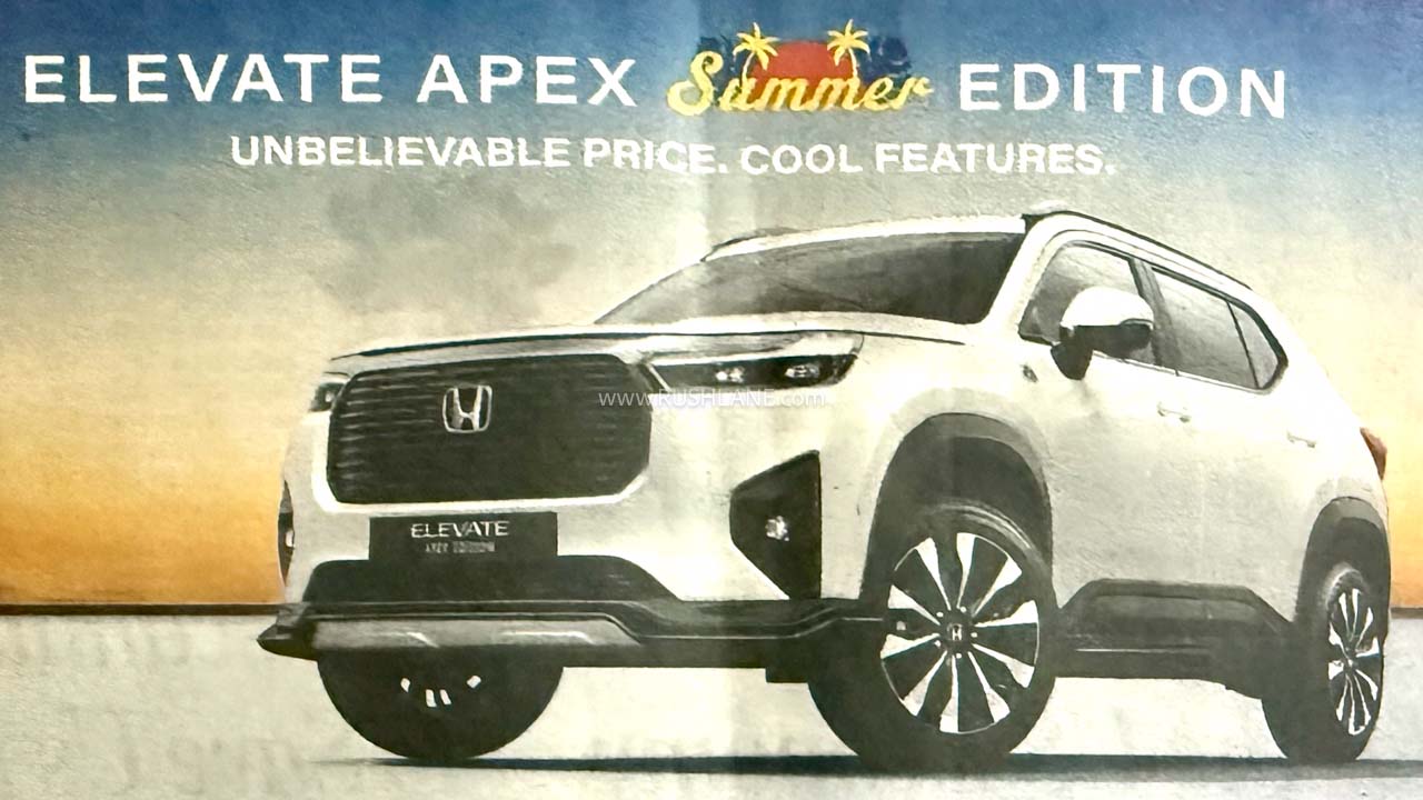 Honda Elevate Apex Summer Edition Gets New Features – Lower Price Tag