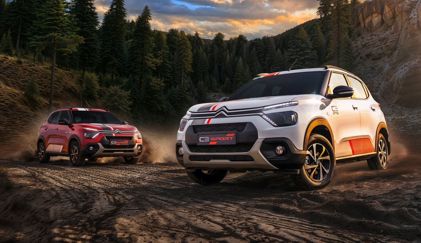 Citroen C3 Sport Edition Launched, Priced From Rs. 6.44 Lakhs