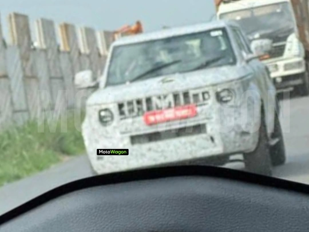 Next-Generation Mahindra Bolero Spotted Testing