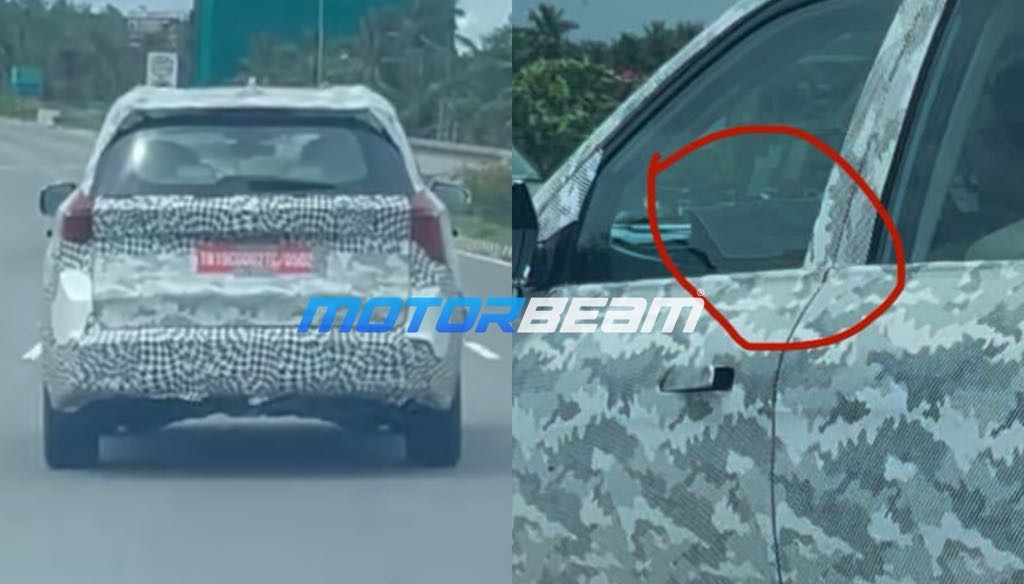 Mahindra XUV700 Facelift Spotted With Triple Screen Dash [Video]