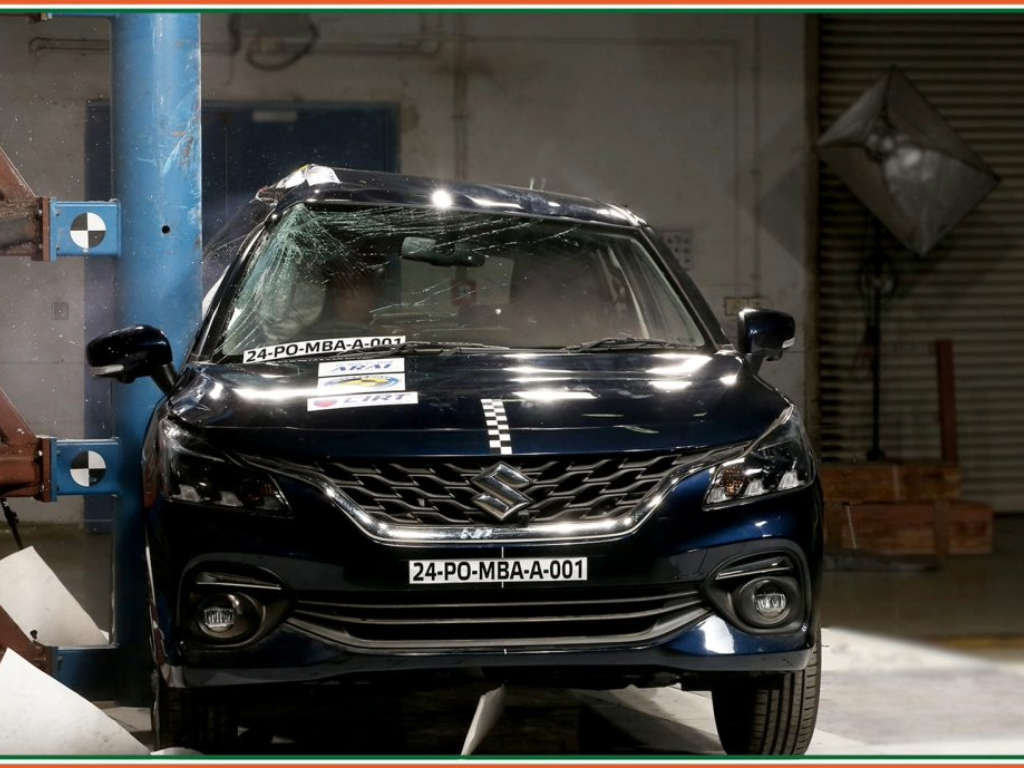 Maruti Baleno Scores 4 Stars In Bharat NCAP Crash Test