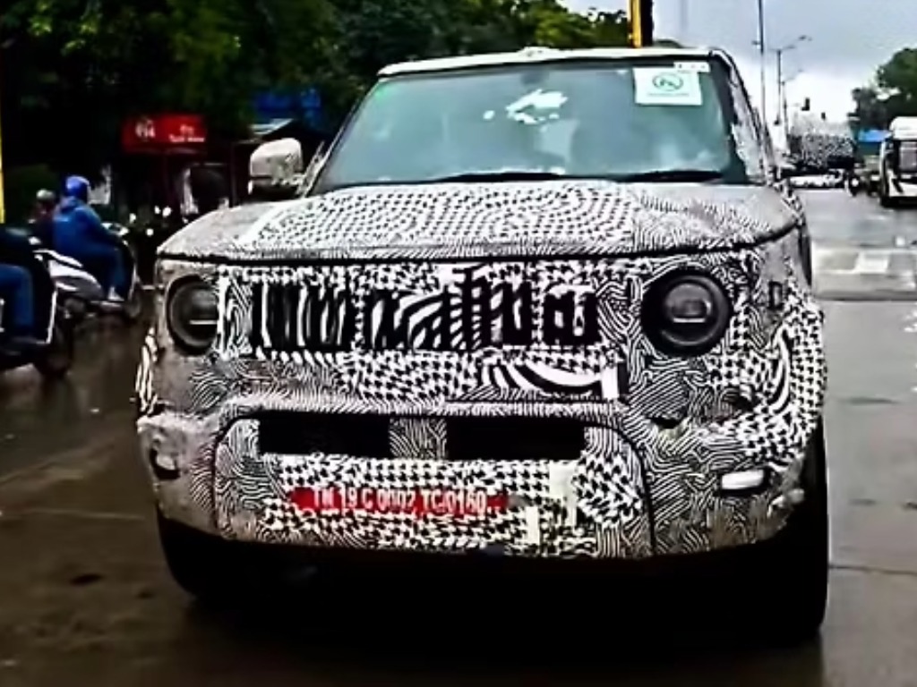 Mahindra Vision S Production Version Spotted Testing