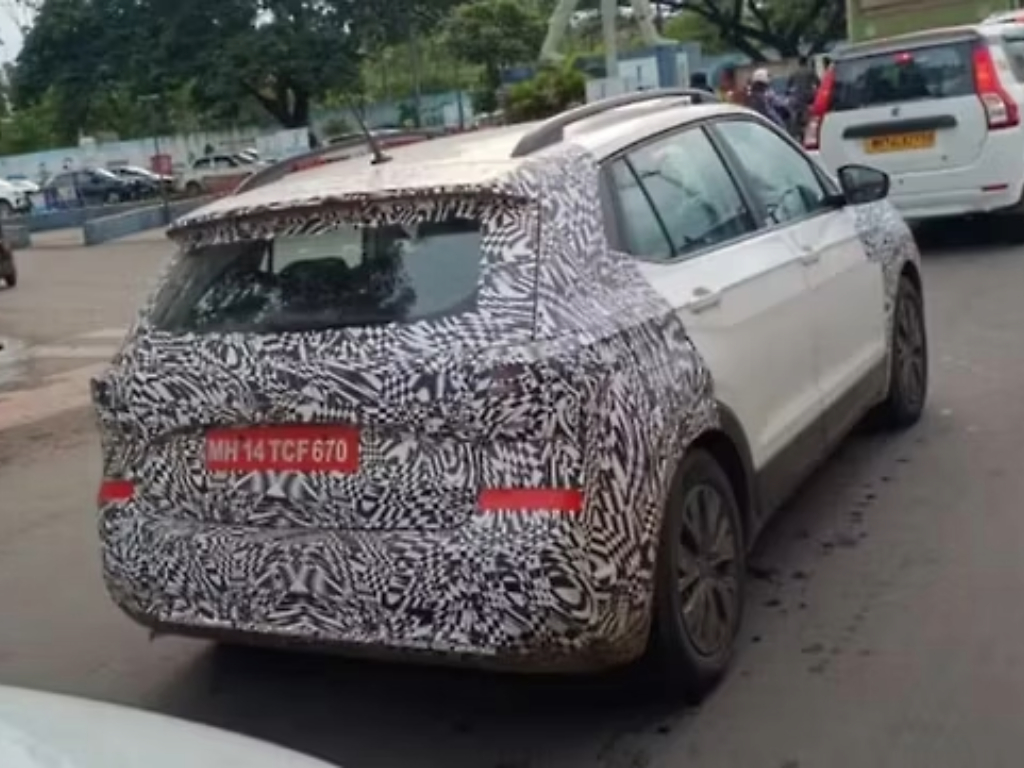 Volkswagen Taigun Facelift Spotted Testing