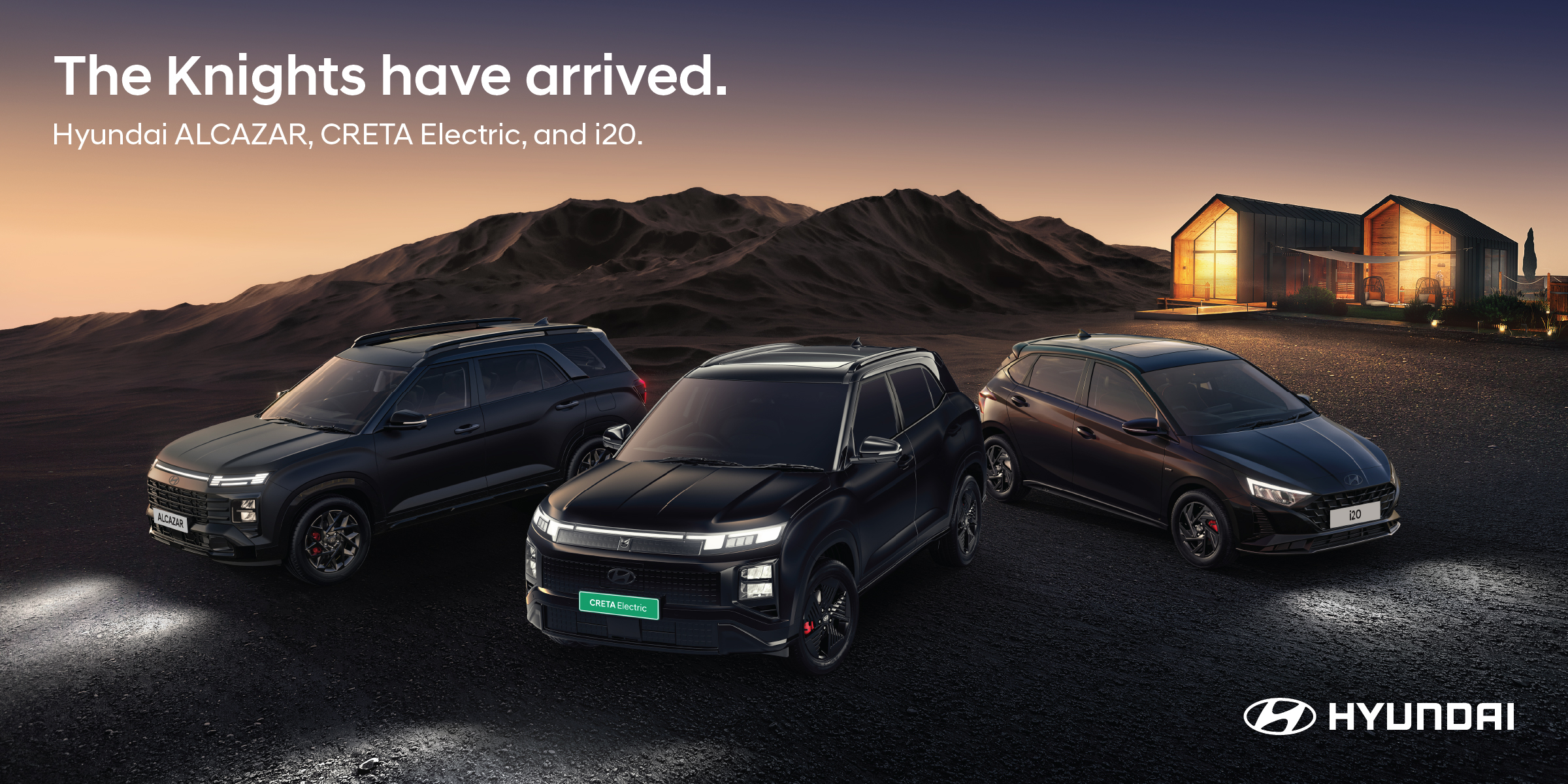 Hyundai Creta Electric, Alcazar & i20 Knight Editions Launched