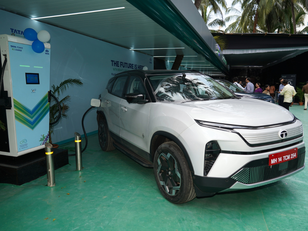 Tata.ev Megacharger Hub Launched In Mumbai