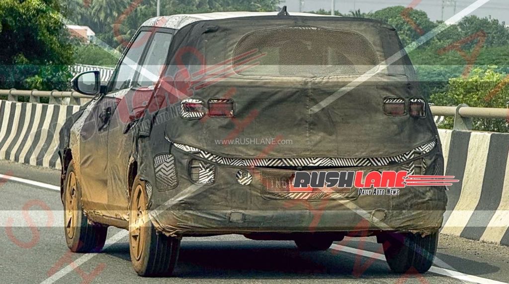 New Hyundai SUV Spotted Testing In Chennai