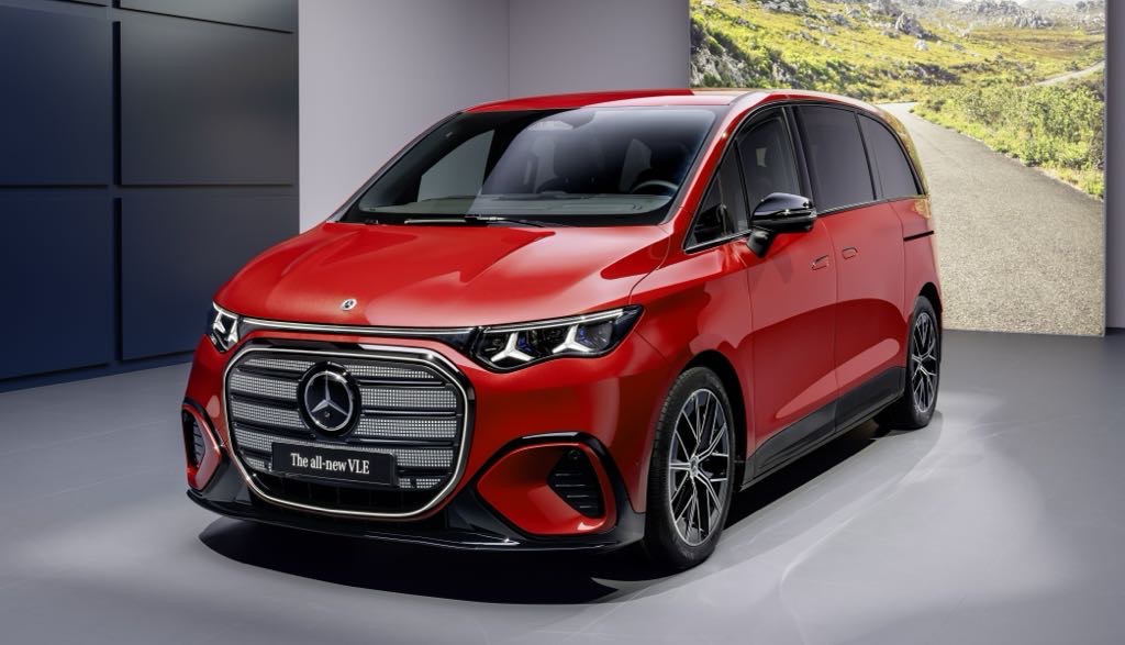 Mercedes-Benz VLE Electric Van Revealed With 700 Km WLTP Range