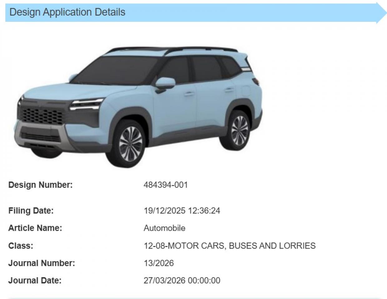 MG Starlight 560 Patented In India
