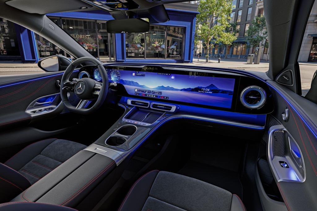 Mercedes-Benz C-Class Electric Interior Revealed