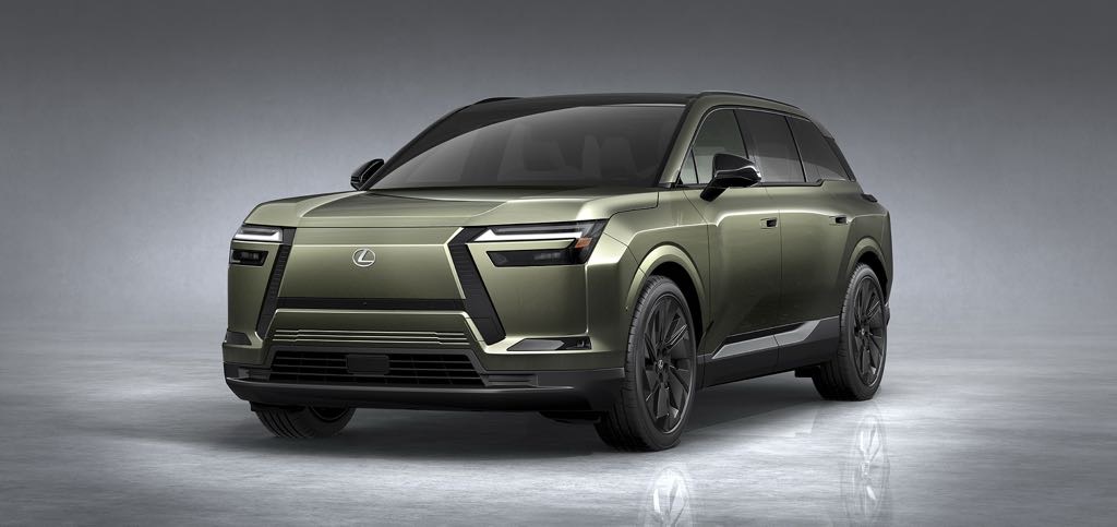 Lexus TZ Electric SUV Revealed – 3-Row EV, 530 Km Range