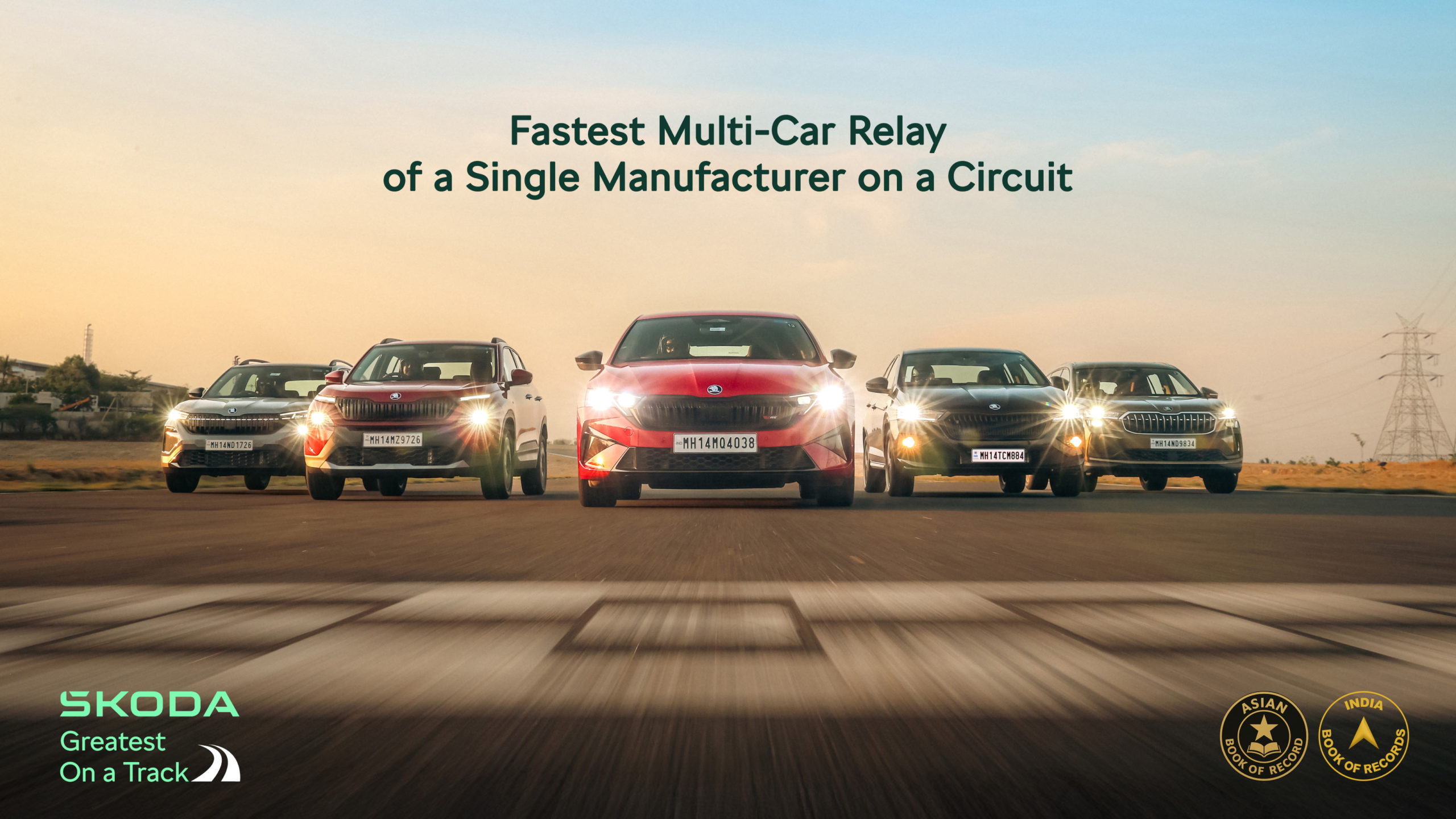 Škoda Launches GOAT-SOAT Campaign; Sets Track Record With Entire Indian Fleet