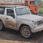 2027 Mahindra Thar 3-Door Facelift Spotted Testing Again