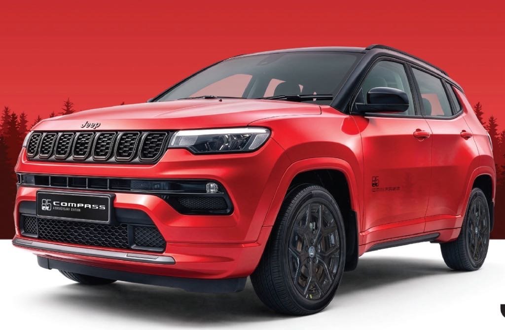 Jeep Compass 85th Anniversary Edition Launched At Rs. 26.70 Lakhs