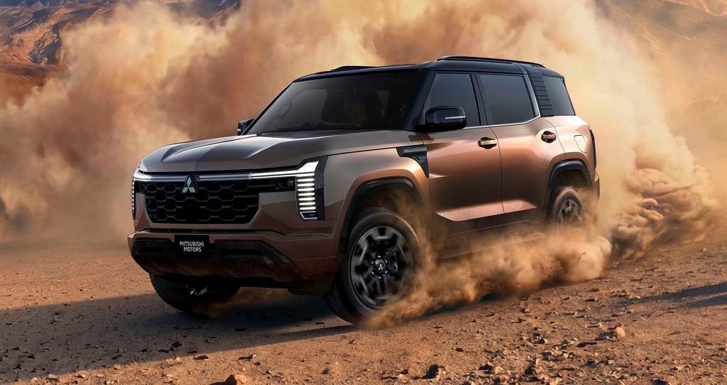 New Mitsubishi Pajero Debuts With Ladder-Frame Chassis And Diesel Power