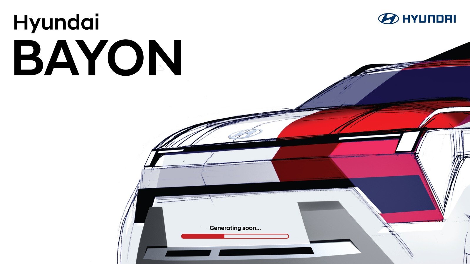 Hyundai Bayon Sketches Revealed Ahead Of Full Unveil