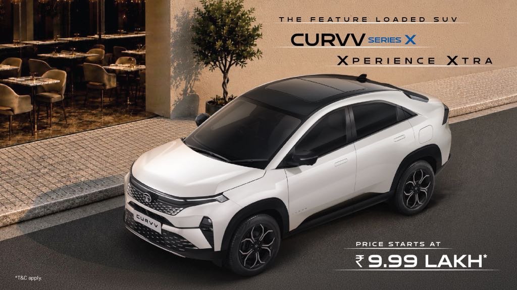 Tata Curvv Series X Launched At Rs. 10 Lakhs, Updated Lineup