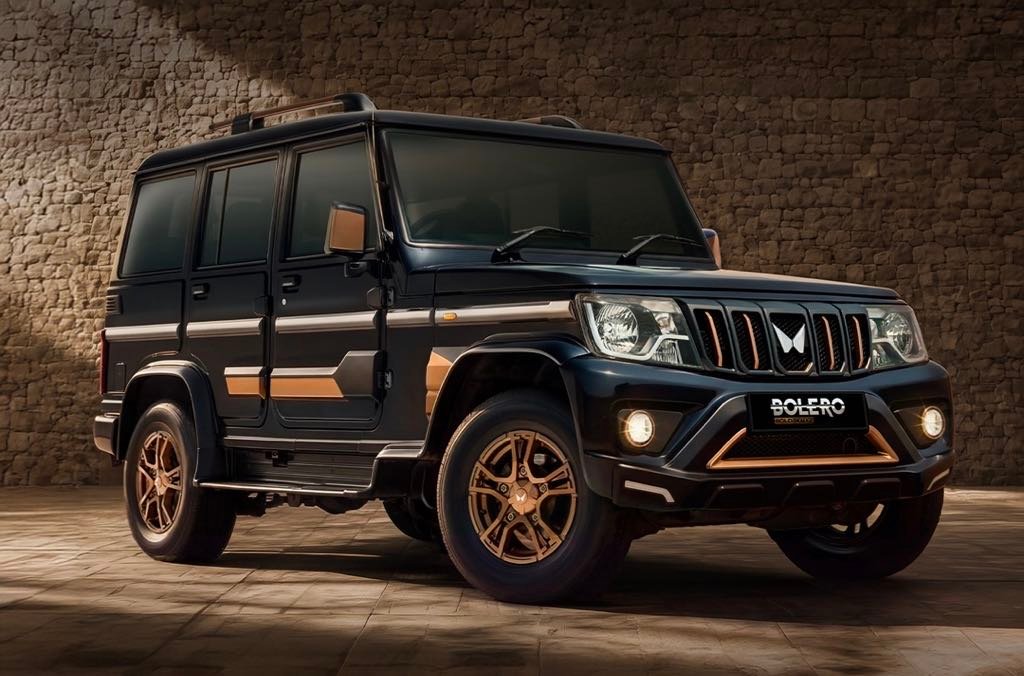 2026 Mahindra Bolero Bold Edition Revealed With Bronze Accents