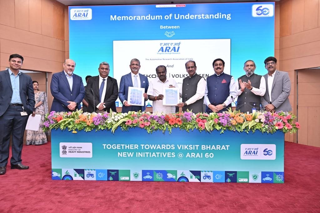 Skoda Volkswagen India Partners With ARAI For New Crash Test Facility In Pune