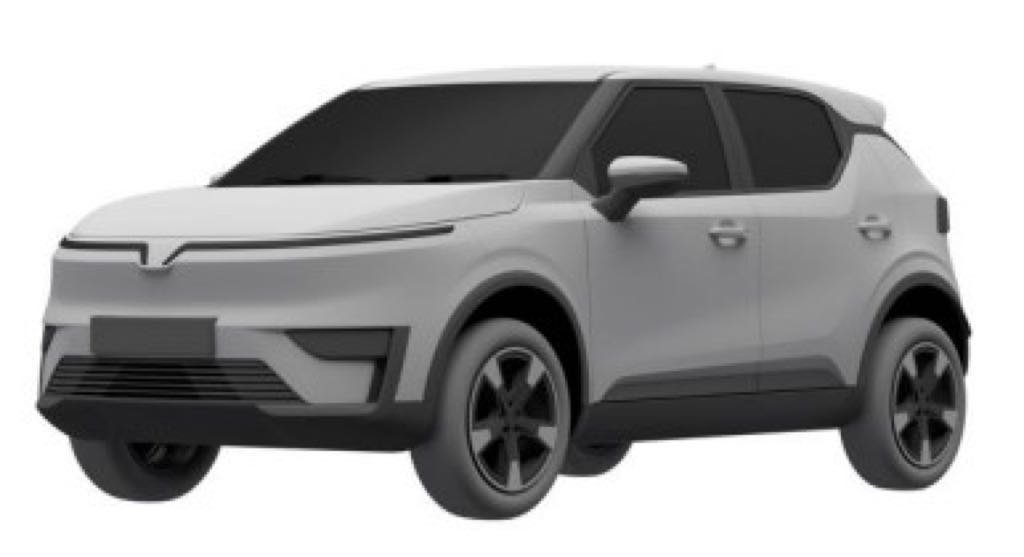 VinFast VF5 Facelift Design Patent Reveals Exterior Changes